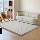 Classic Scandinavian 3D design Wilton woven carpet (Square)